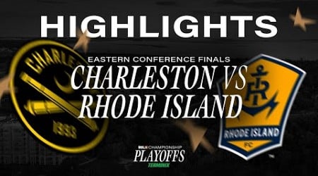 11.16.24 | Charleston Battery vs. Rhode Island FC - Game Highlights