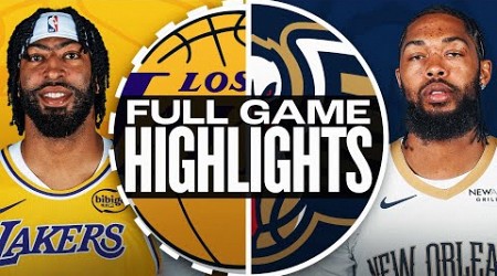 LAKERS at PELICANS | FULL GAME HIGHLIGHTS | November 16, 2024