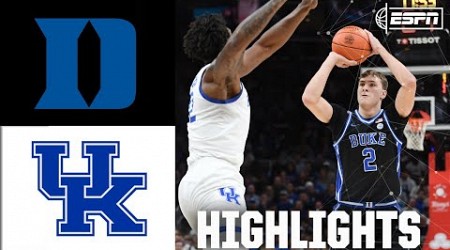 Duke Blue Devils vs. Kentucky Wildcats | Full Game Highlights | ESPN College Basketball