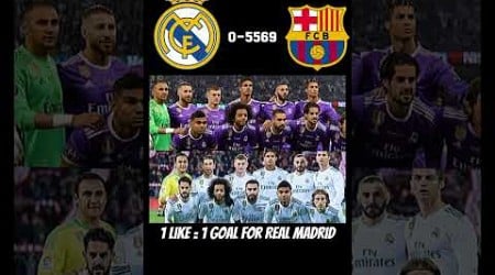 Like For Real Madrid (#realmadrid Vs #barcelona) #trending #football #viral #funny #cristianus