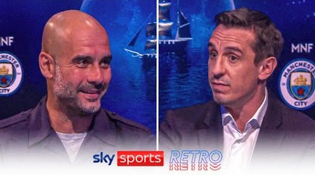 Pep Guardiola&#39;s FULL Monday Night Football after first Premier League title win with Man City