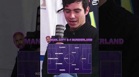 PRIMER ONCE de PEP GUARDIOLA en el MANCHESTER CITY