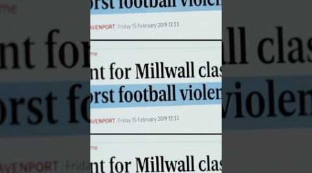 #Millwall: “No one likes us! But we&#39;re changing...&quot; #football #england #british #hooligan