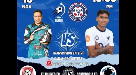 KLICHINES FC VS SAMPDORIA FC FECHA 11 TORNEO CLAUSURA TC IQUIQUELEAGUE