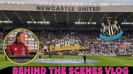 99th Minute GOAL Maintains UNBEATEN Record at St. James’ Park! Newcastle United Media Suite Vlog