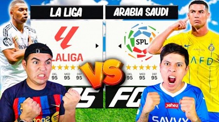 Me ENFRENTO a EDSON FDB en FC25 *LA LIGA vs LIGA ARABIA SAUDI*