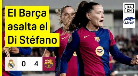 Real Madrid CF vs FC Barcelona (0-4) | Resumen y goles | Highlights Liga F