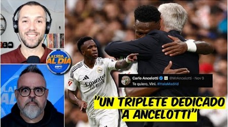 VINÍCIUS JR. jugó por ANCELOTTI, su hat trick le dio la victoria al REAL MADRID | La Liga al Día