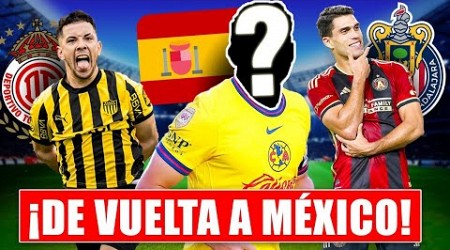 ¡Los 11 cracks que REGRESARÁN a la Liga MX la próxima temporada!