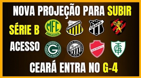 SÉRIE B | CEARÁ NO G-4 | NOVA PROJEÇÃO PARA SUBIR