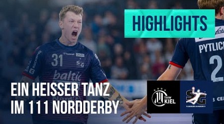 Highlights: THW Kiel - SG Flensburg-Handewitt (Saison 2024/25) |DAIKIN Handball Bundesliga