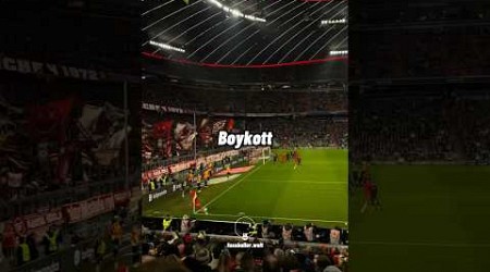 Boykott der Bayern-Fans war erfolgreich! 