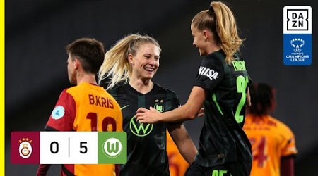 HIGHLIGHTS | Galatasaray A.Ş vs. VfL Wolfsburg - UEFA Women&#39;s Champions League 24-25 (Deutsch)