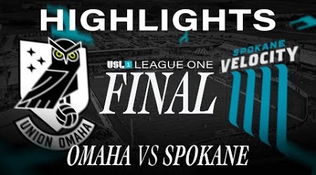 11.17.24 | Union Omaha vs. Spokane Velocity FC - Game Highlights