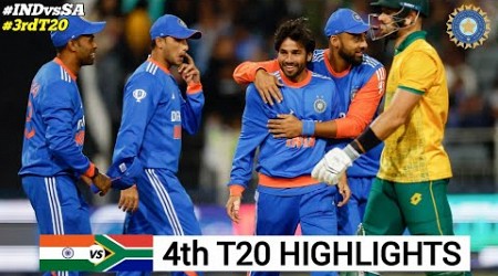 India vs South Africa 4th T20 Highlights | India vs South Africa | IND vs SA 4th T20 Highlights 2024