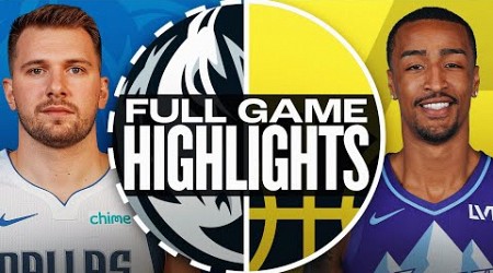 MAVERICKS at JAZZ | FULL GAME HIGHLIGHTS | November 14, 2024