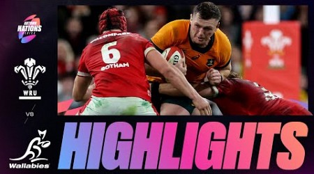 HIGHLIGHTS | WALES V AUSTRALIA | AUTUMN NATIONS SERIES