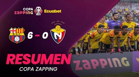 Barcelona SC 6 - 0 El Nacional / #CopaZapping primera edición