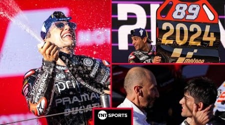 PIT CELEBRATIONS for Pramac as Jorge Martin crowned World Champion in Barcelona! 