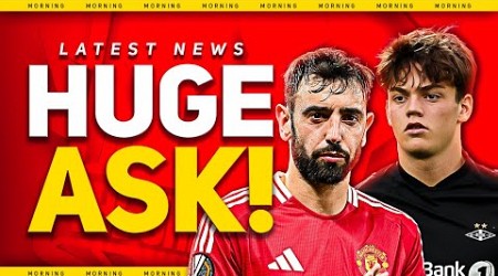 Bruno&#39;s AMORIM Warning! Nypan TRANSFER Talks! Man Utd News