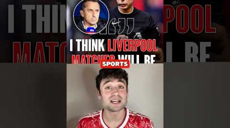 I Really Disagree with Gary Neville… 