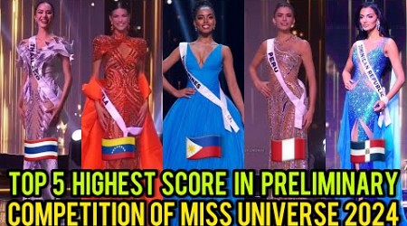 Top 5 Best Performance in Preliminary Competition of Miss Universe 2024 | Chelsea Manalo Included