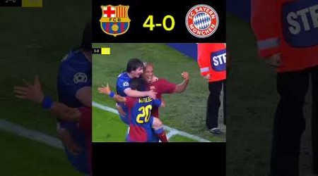 Barcelona vs Bayern Munchen UCL 2009#shorts #messi