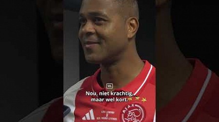 Wat vond Patrick #Kluivert van zijn eigen optreden bij de #Ajax Legends? 