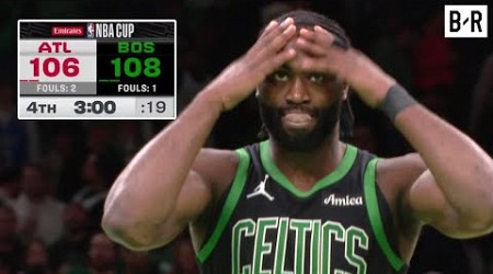 Celtics vs. Hawks Wild Ending - Final 3:00 | 2024 NBA Cup