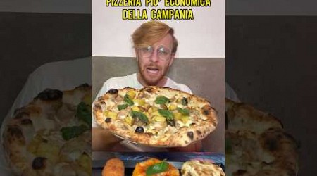 Una delle pizzerie più economiche della Campania 