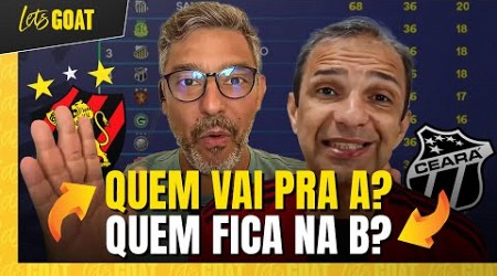 CEARÁ E SPORT ENTRE ALTOS E BAIXOS: QUEM AVANÇA PARA A SÉRIE A? l LETS GOAT