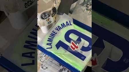 24/25 Barcelona third away jersey Lamine Yamal 19#barcelona #football #jersey #short