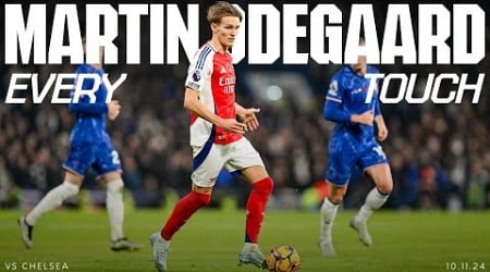 EVERY TOUCH | Martin Odegaard returns to action with a brilliant assist | Chelsea vs Arsenal (1-1)