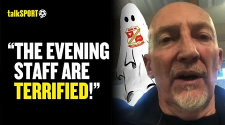 &quot;CCTV Of A White Apparition Smashing A Wall!&quot; Ian Holloway Shows Swindon&#39;s &#39;HAUNTED&#39; Training Ground