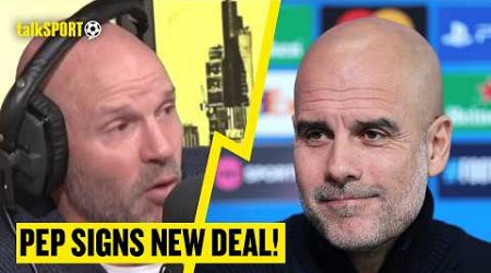 &quot;SHOT IN THE ARM!&quot; Danny Mills REACTS To Pep Guardiola&#39;s One-Year Contract Extension At Man City!