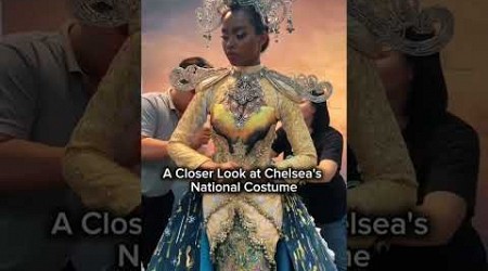 National costume Chelsea Manalo super ganda bagay sa kanya #foryou #missuniverse