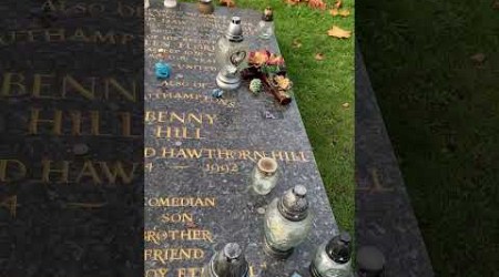 Benny Hill Grave at Southampton Hollybrook Cemetery #bennyhill