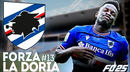 FC25 FORZA LA DORIA 13 SERIE A MODO CARREIRA SAMPDORIA