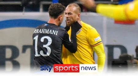 Kosovo players walk off the pitch resulting in a suspended Nations League match against Romania