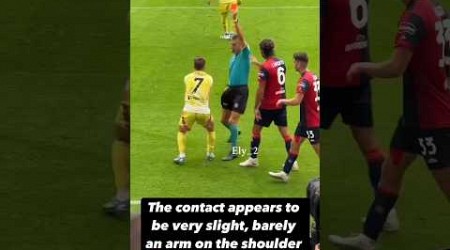 DID THE REFEREE MAKE THE RIGHT DECISION? #juventus #seriea #football #italy #shorts