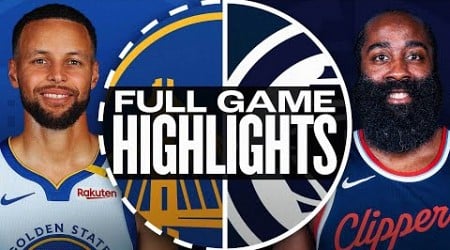 WARRIORS at CLIPPERS | FULL GAME HIGHLIGHTS | November 18, 2024