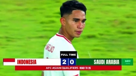 FULL HIGHLIGHT INDONESIA VS SAUDI ARABIA !! WORLD CUP QUALIFIERS ROUND 3 | Fans Camera