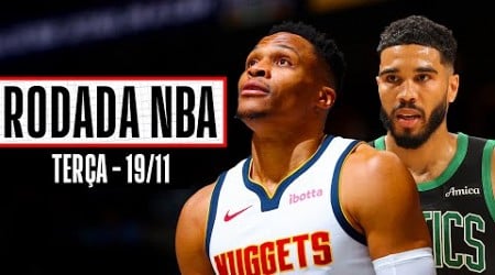 CELTICS quebram a invencibilidade dos CAVS; WESTBROOK chega a 200 triplos-duplos - Rodada 19/11