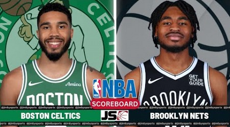 Boston Celtics Vs Brooklyn Nets | NBA Live Scoreboard 2024