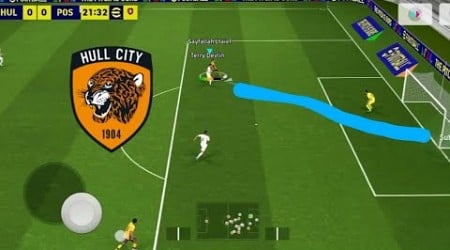 E football 2025 mobil oyuncu kariyeri - Hull City e transfer oldum ilk maç