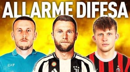 JUVENTUS e NAPOLI: CERCASI DIFENSORI a GENNAIO! 