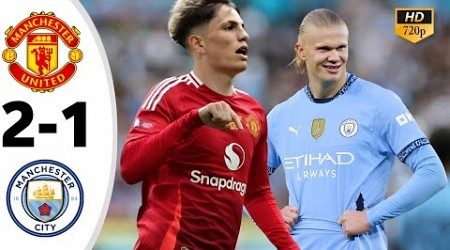 Manchester united vs Manchester city 2-1 - Highlights &amp; all Goals 2024