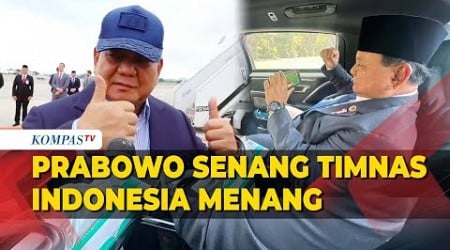 Indonesia Menang Lawan Arab Saudi, Prabowo: Tim Nasional Luar Biasa