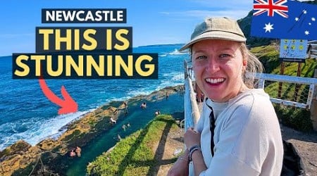 Our FIRST IMPRESSION OF Newcastle! Nobby&#39;s Beach And Bogey Hole | Australia 