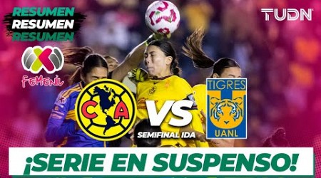 HIGHLIGHTS | América vs Tigres | Liga Mx Femenil AP2024-4tos | TUDN